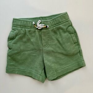 Janie and Jack Green Knit Shorts